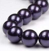 Swarovski 5810 Dark Purple Crystal Perlen 4mm 20 Stck